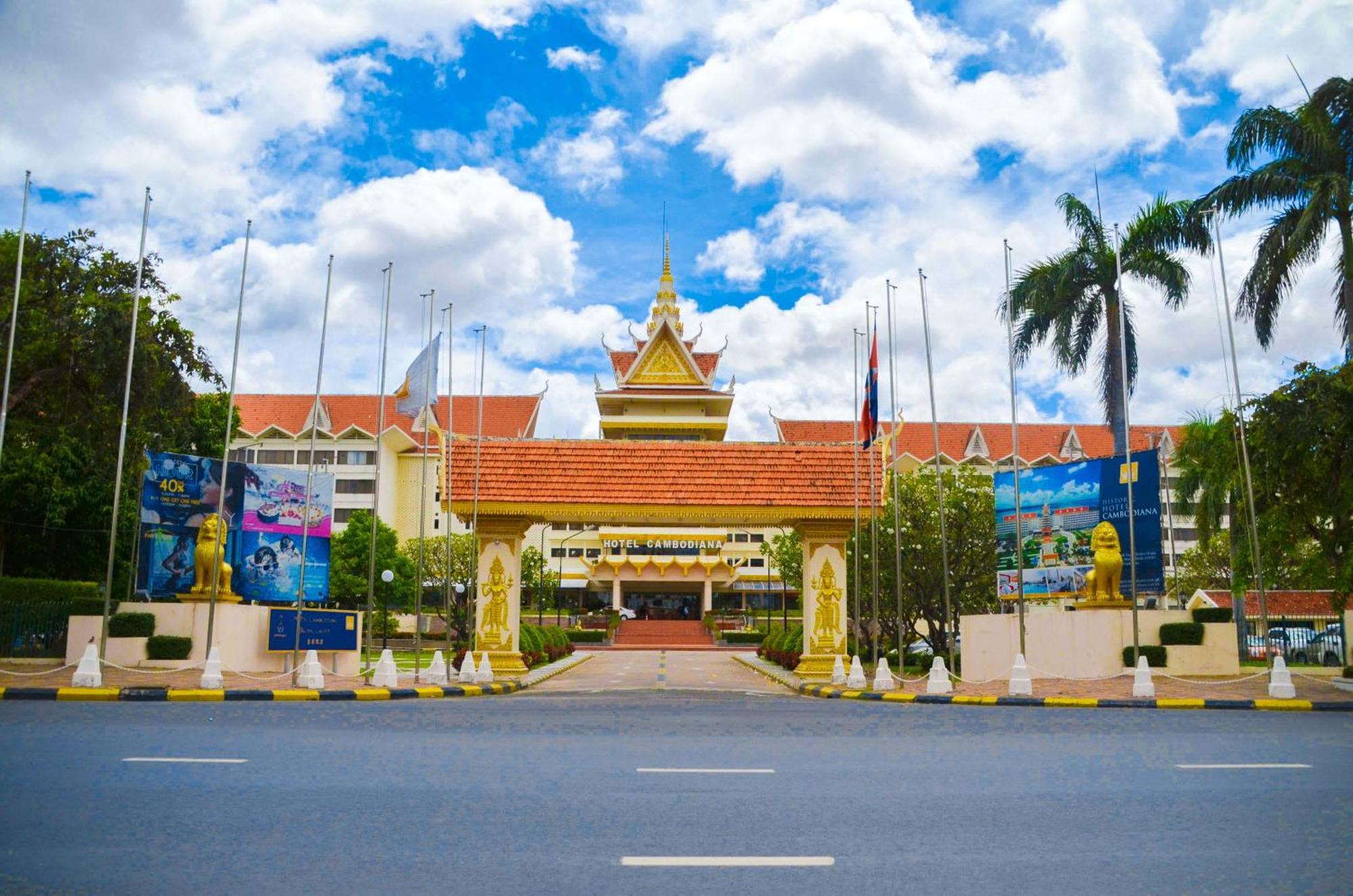 Hotel Cambodiana Phnompen Kültér fotó